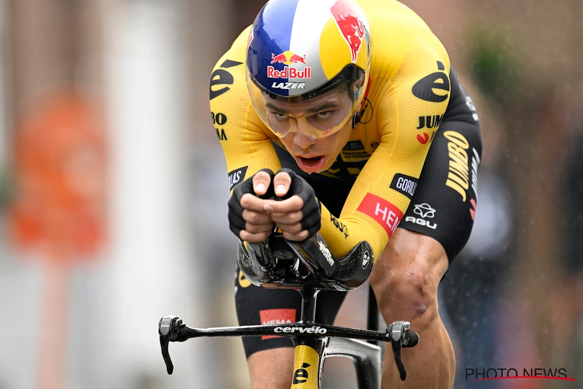 Snel een streep door dat grote titanenduel: Van Aert nieuwe Belgisch kampioen tijdrijden, geen podium voor Evenepoel