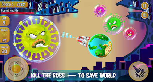 Screenshot Virus War Shooting Game