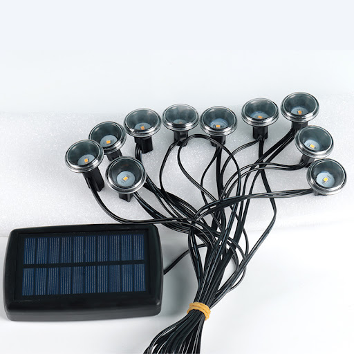 Title 5, Lawn Light LED Solar Light, enjoy efficient and...