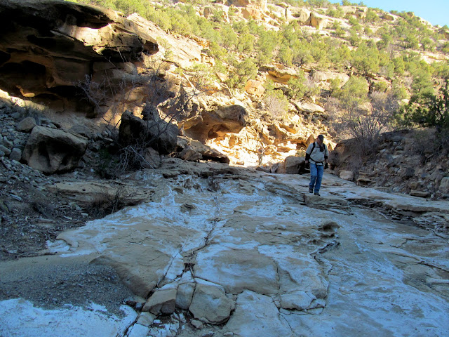 Heading down-canyon