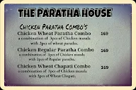 The Paratha House menu 4