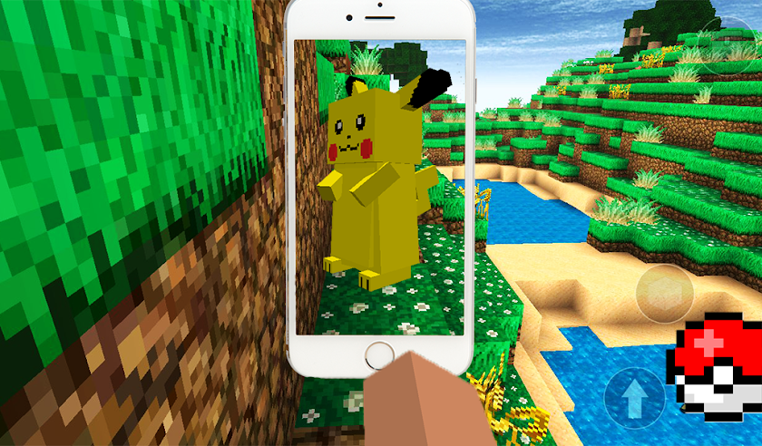 Mine pixelmon world: online PE Screen 1