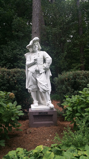 Rembrandt Statue at Botanical Gardens