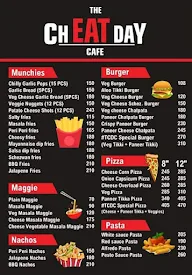 The Cheat Day Cafe menu 6