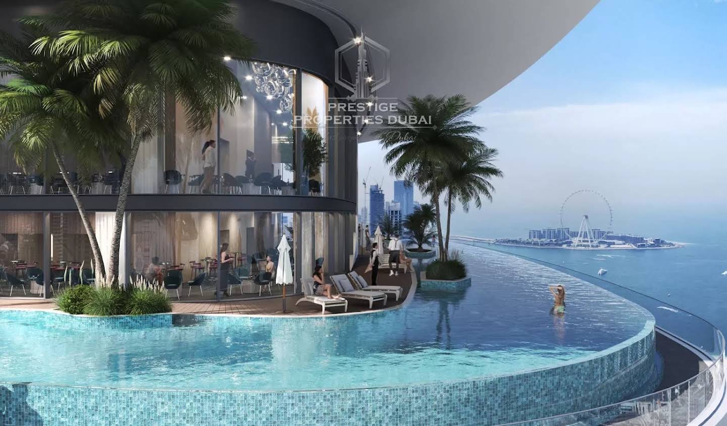 Appartement avec piscine Dubaï
