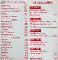 Mohan's Classic Restaurant menu 2