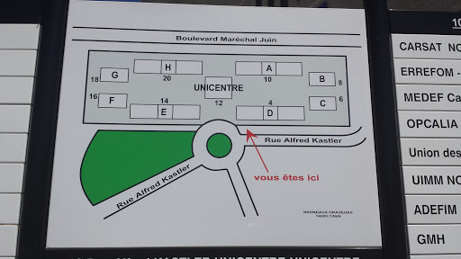 Plan De La Zone Unicentre