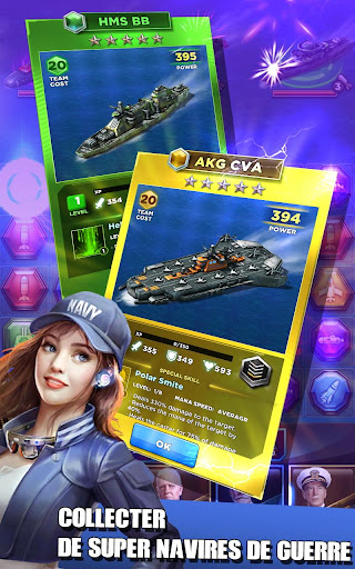 Code Triche Battleship & Puzzles: Warship Empire APK MOD screenshots 3
