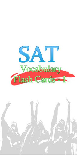 SAT Vocabulary Flash Cards 1