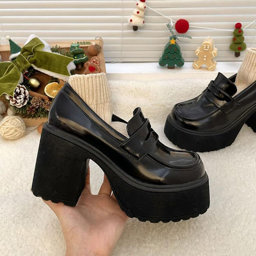 Title 7, Mary Jane Short Heel High Heels for Women, Brit...