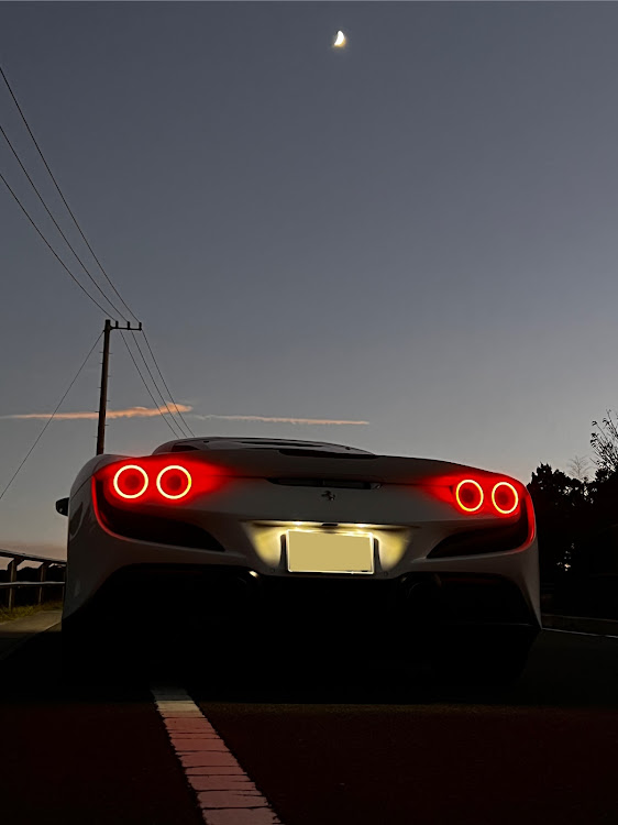 F8トリブートのフェラーリF8トリブート・くるマルシェに行ってきました！・富士山雪化粧・究極のドライビングプレジャーに関するカスタム事例の投稿画像4枚目