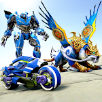 Cover Image of Скачать Flying Tiger Robot Bike - Ultimate Robot 1.0.3 APK