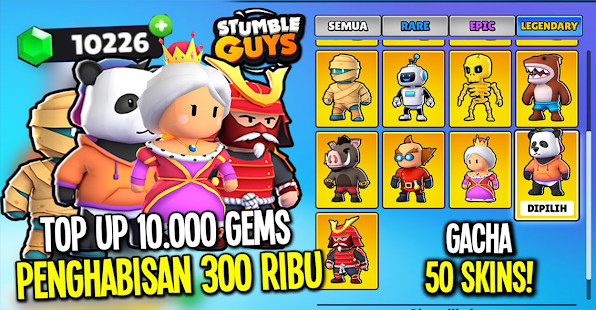 About: Mod Skin Gems for Stumble Guys (Google Play version)