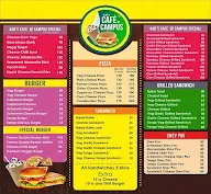 AAD's Cafe @ Campus menu 1