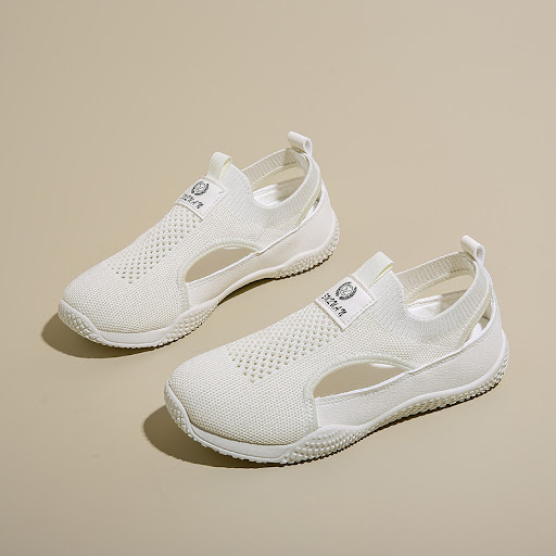 Title 3, Womens Casual Hollow All-matching Flying Woven...
