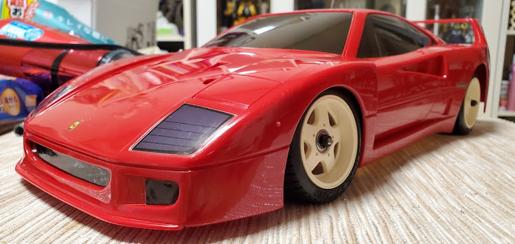 スカイライン GT-RのBNR32・TH1・F40・タミヤラジコン・当時物に関するカスタム事例の投稿画像7枚目