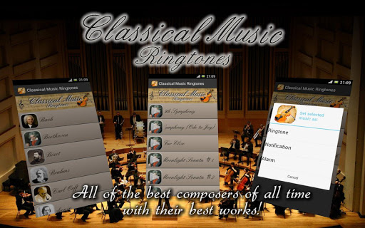 Screenshot Classical Music Ringtones