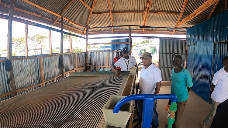 EcoCentric team at a mercury-free gold processing site in Narok County/COURSETY