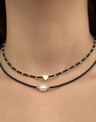 Dubbele laag sleutelbeen ketting, m - 3