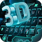 Neon Glow Keyboard Theme  Icon