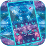 Cover Image of Download Galaxy neon star galaxy Theme 1.1.1 APK