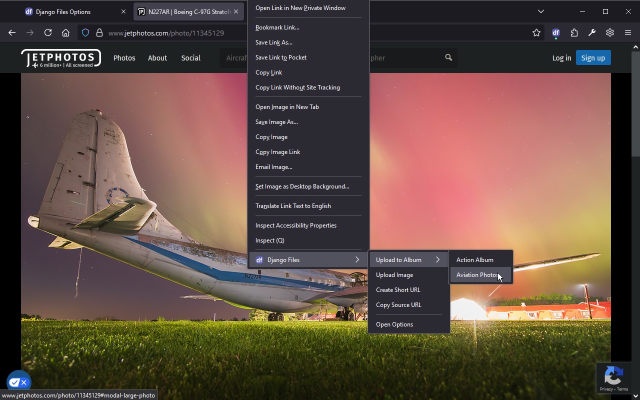 Django Files Chrome Extension Image 4