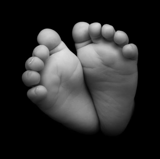 Baby feet. File photo.