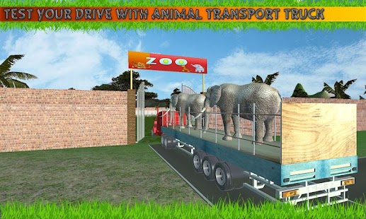 Jurassic Zoo Animals Transport banner