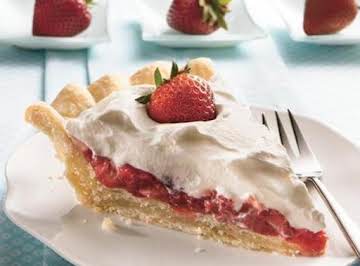 stuffed crust strawberry cream pie