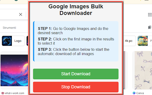 Google Images Bulk Downloader