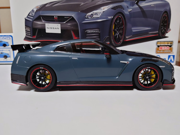 ◢タナッキーさんが投稿した楽プラ・プラモデル・正月の暇潰し・GT-R・GT-R NISMOに関するカスタム事例の投稿画像8枚目