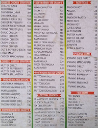 Dhanya Hotel menu 2