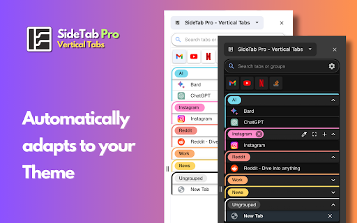 SideTab Pro - Vertical Tabs