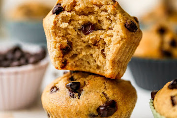 Chocolate Chip Yogurt Muffins