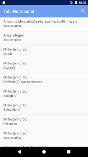 Tabela Nutricional - IBGE - náhled