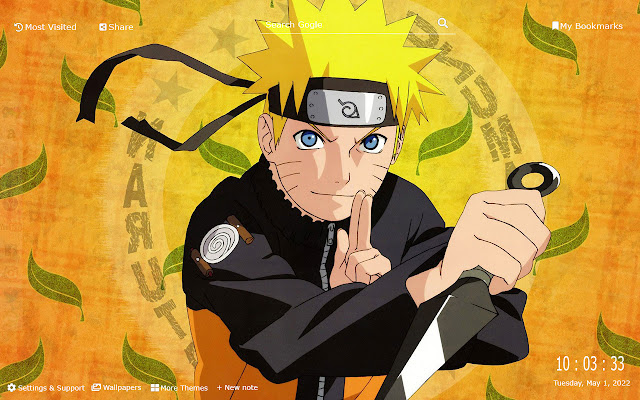 Naruto Uzumaki Wallpapers NewTab