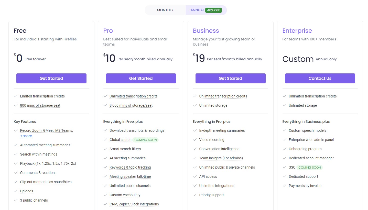 Competitor Pricing