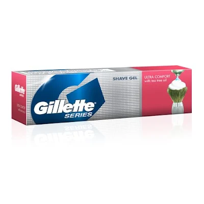 Gillette Pre Shave Gel Tube - Ultra Comfort - 60 gm