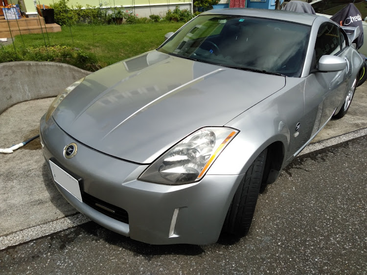 フェアレディZのZ33・フェアレディZ・梅雨明け間近・洗車・DIYに関するカスタム事例の投稿画像1枚目
