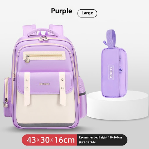 Purple Large Pencil Case