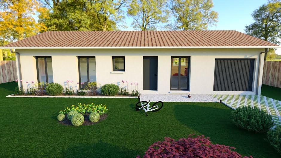 Vente maison neuve 5 pièces 96 m² à Solférino (40210), 210 600 €