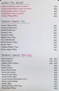 The Kitchen Restaurant - Hotel Golden Tree menu 1