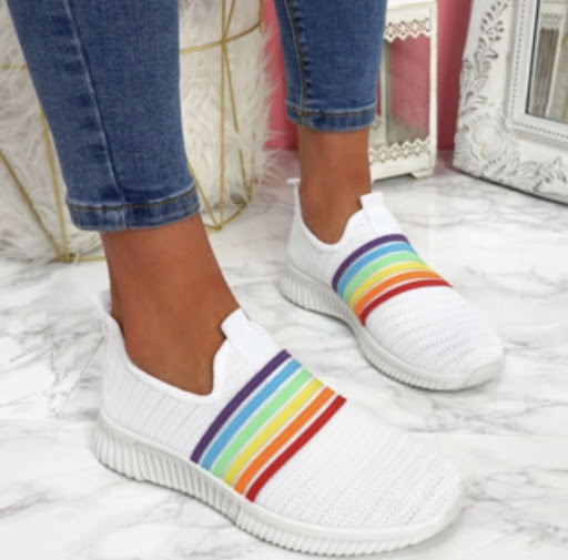 Title 3, Fei-woven lightweight womens single shoes. Sup...