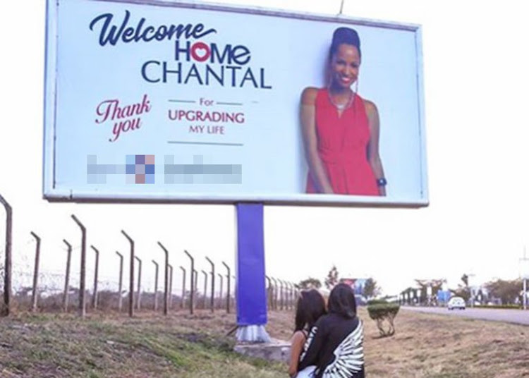 eric omondi billboard for chantal