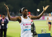 World 800m champions Caster Semenya competes in the women's senior 1000m at the Athletix Grand Prix Athletics Series at Tuks Stadium, Pretoria on 08 March 2018.