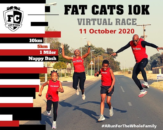 The Fat Cats virtual race will take place this Sunbday