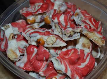 Strawberry Shortbread Bark