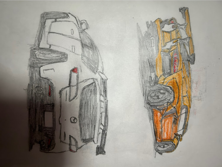TERUさんが投稿した画伯・車の絵に関するカスタム事例の投稿画像2枚目