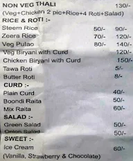 Choudhary Dhanu Singh Restaurant menu 1