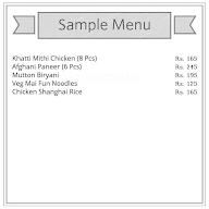 Red Chilli menu 1